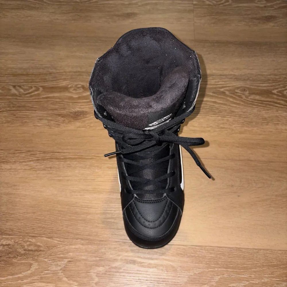 Left Shoe Only - VANS Hi Standard Snowboard Boots Black Mens Size 8.5 US New
